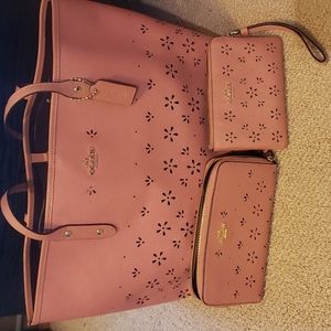 Coach purse, wallet, and wristlet